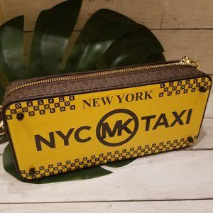 Michael Kors NYC Taxi Yellow Crossbody new MK